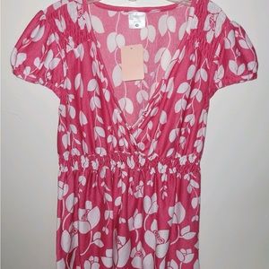 Motherhood maternity short sleeve blouse! Size Medium.